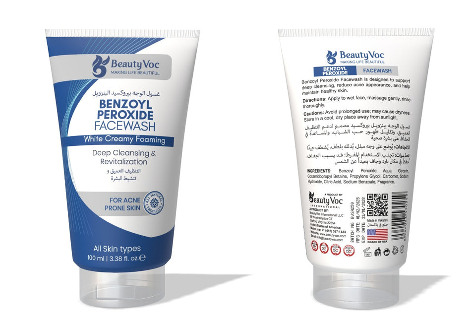 Beautyvoc - ANTI ACNE Treatment Face wash 100 ml | Best face wash for pimples & Acne | Deep Cleansing | Black Head, White Head Removal | Acne Control | Best Facial Cleanser for dry skin